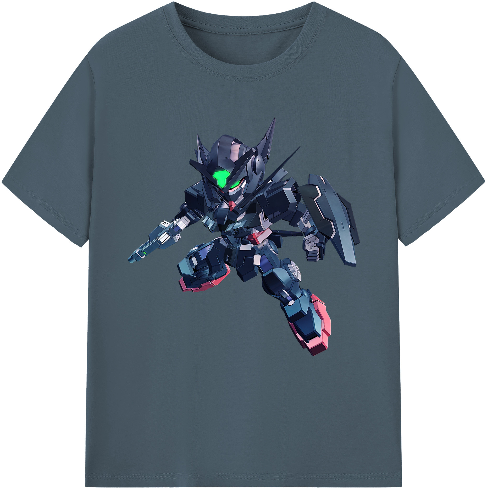 （画像用） 機動戦士ガンダム Mobile Suit Gundam 綿100％半袖Tシャツ（フロントプリント）